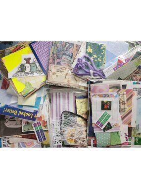 Packs of Ephemera ~ Junk Journal Kits~ Mixed Paper Lots~ 55-60 Pieces